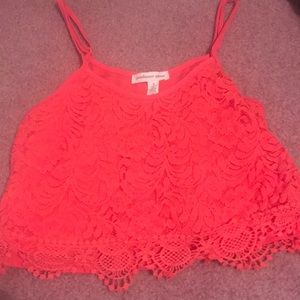 Pick cropped tank top